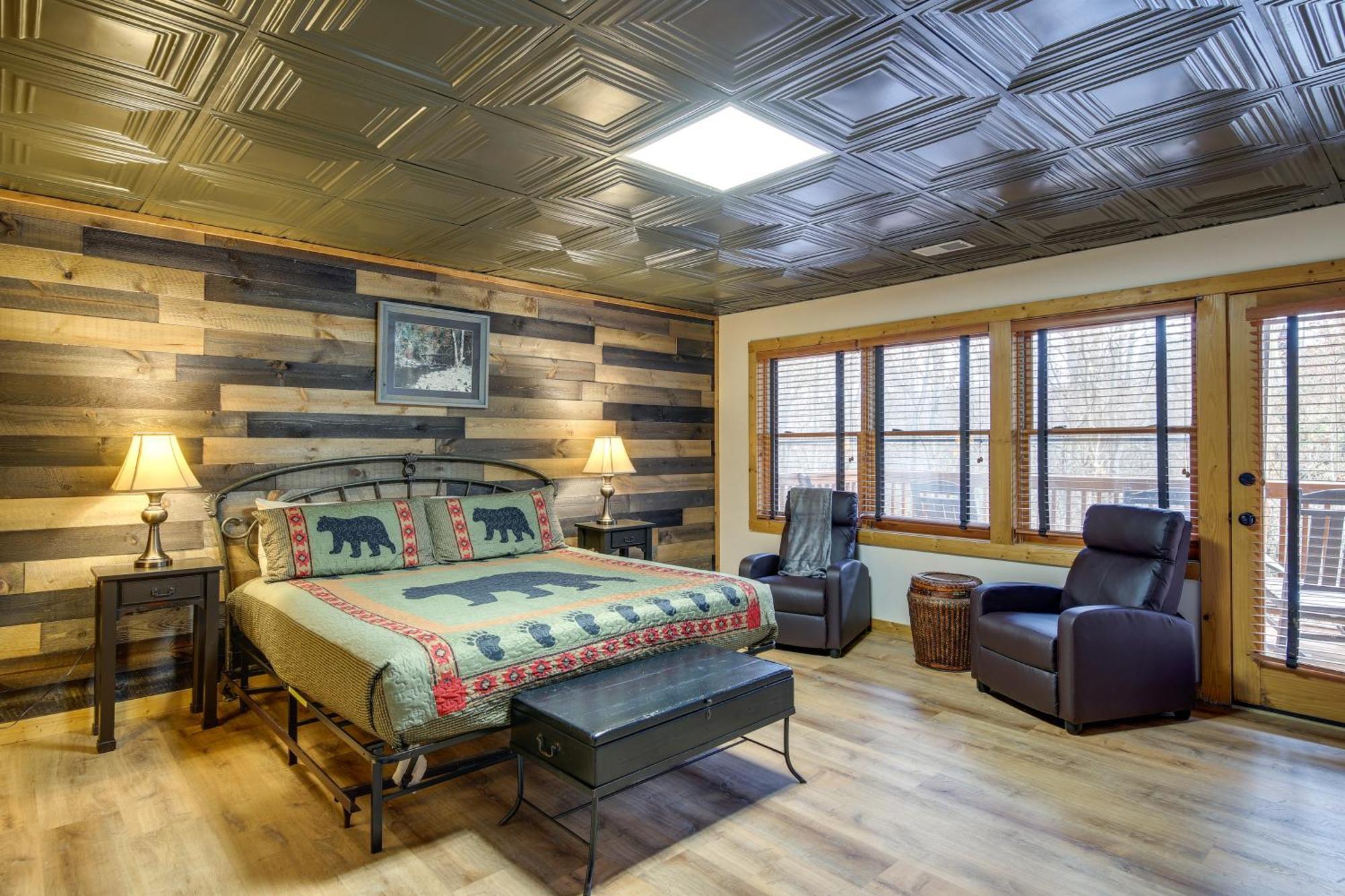 Willa Pet-Friendly Gatlinburg Retreat With Hot Tub! Zewnętrze zdjęcie